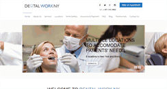 Desktop Screenshot of dentalworkny.com